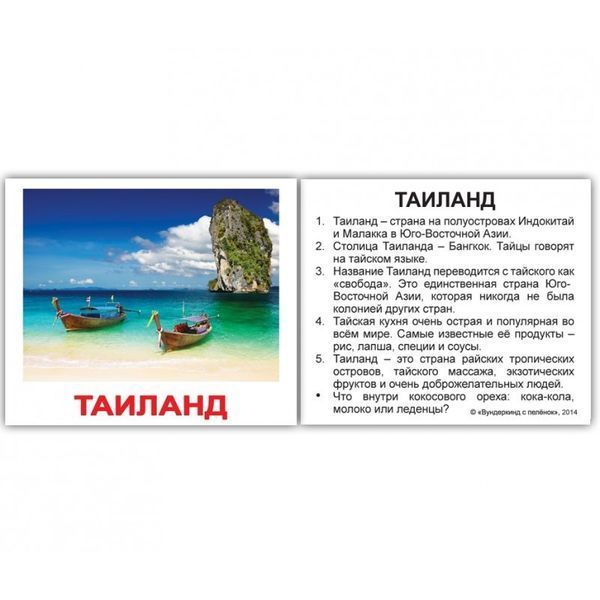 Страны с фактами. Карточки Домана на русском языке. Мини. 40 шт. 1230081559 фото