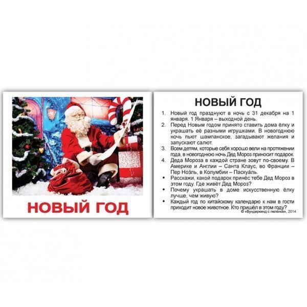 Праздники с фактами. Карточки Домана на русском языке. Мини. 40 шт. 1230092342 фото