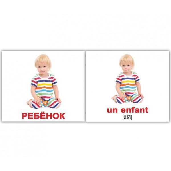 &ldquo;Семья/La famille&rdquo;. МИНИ 20. Карточки Домана. 1231400661 фото