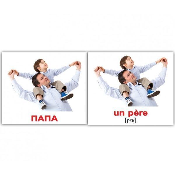&ldquo;Семья/La famille&rdquo;. МИНИ 20. Карточки Домана. 1231400661 фото