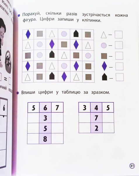Пишем цифры по клеточкам и точкам Для дошкольников от 4 лет 1494360643 фото