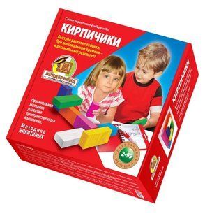 Кубики Никитина Кирпичики Вундеркинд 1586811678 фото